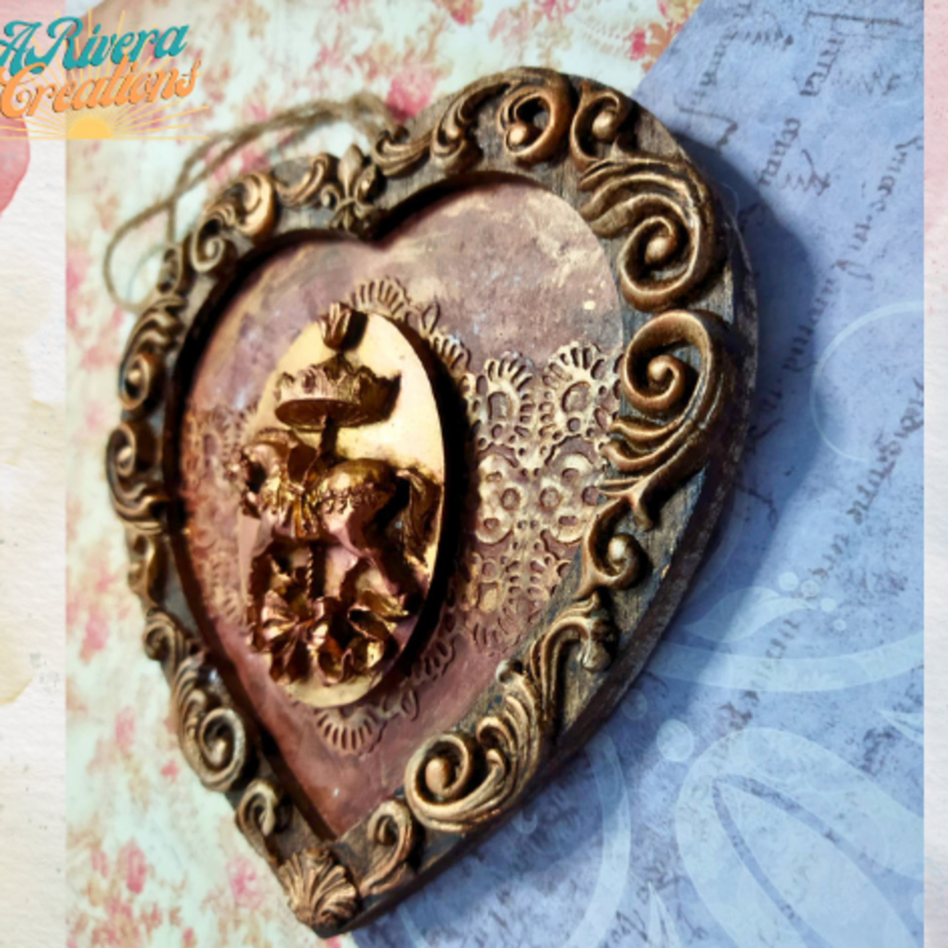 Cuadro Vintage con caballo: Decoración victoriana - 3