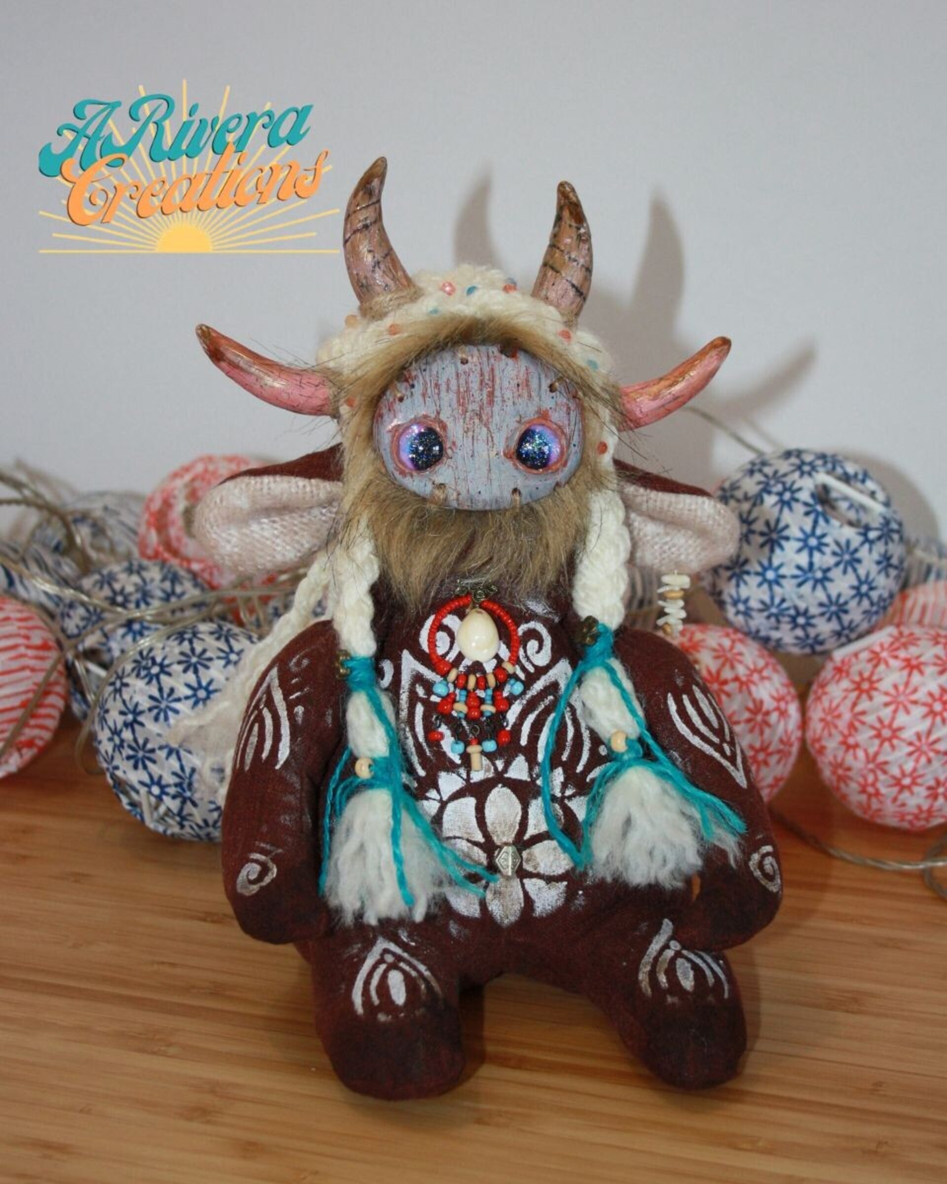 Muñeco ooak, hecho completamente a mano, elf, art doll - 7