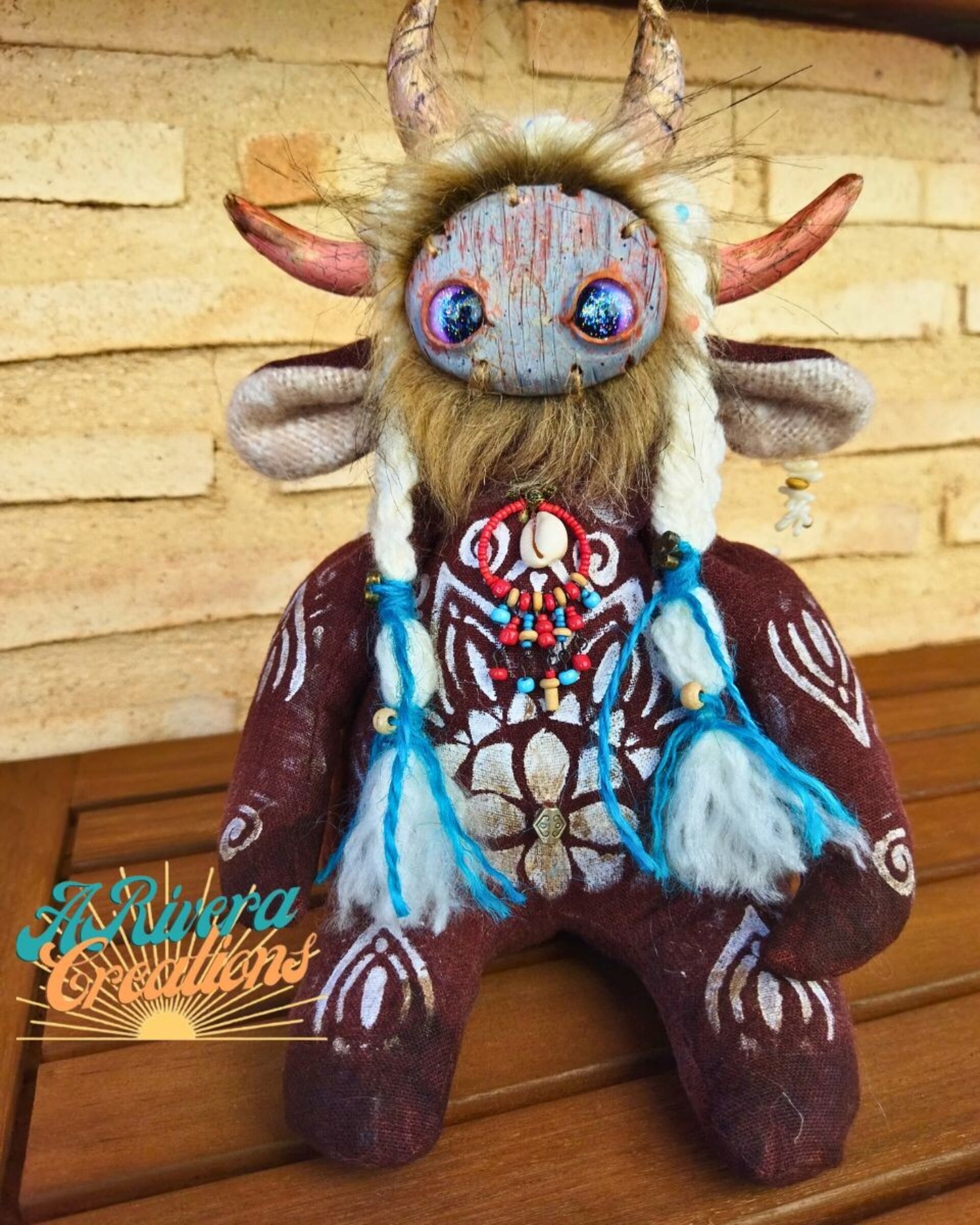Muñeco ooak, hecho completamente a mano, elf, art doll - 6