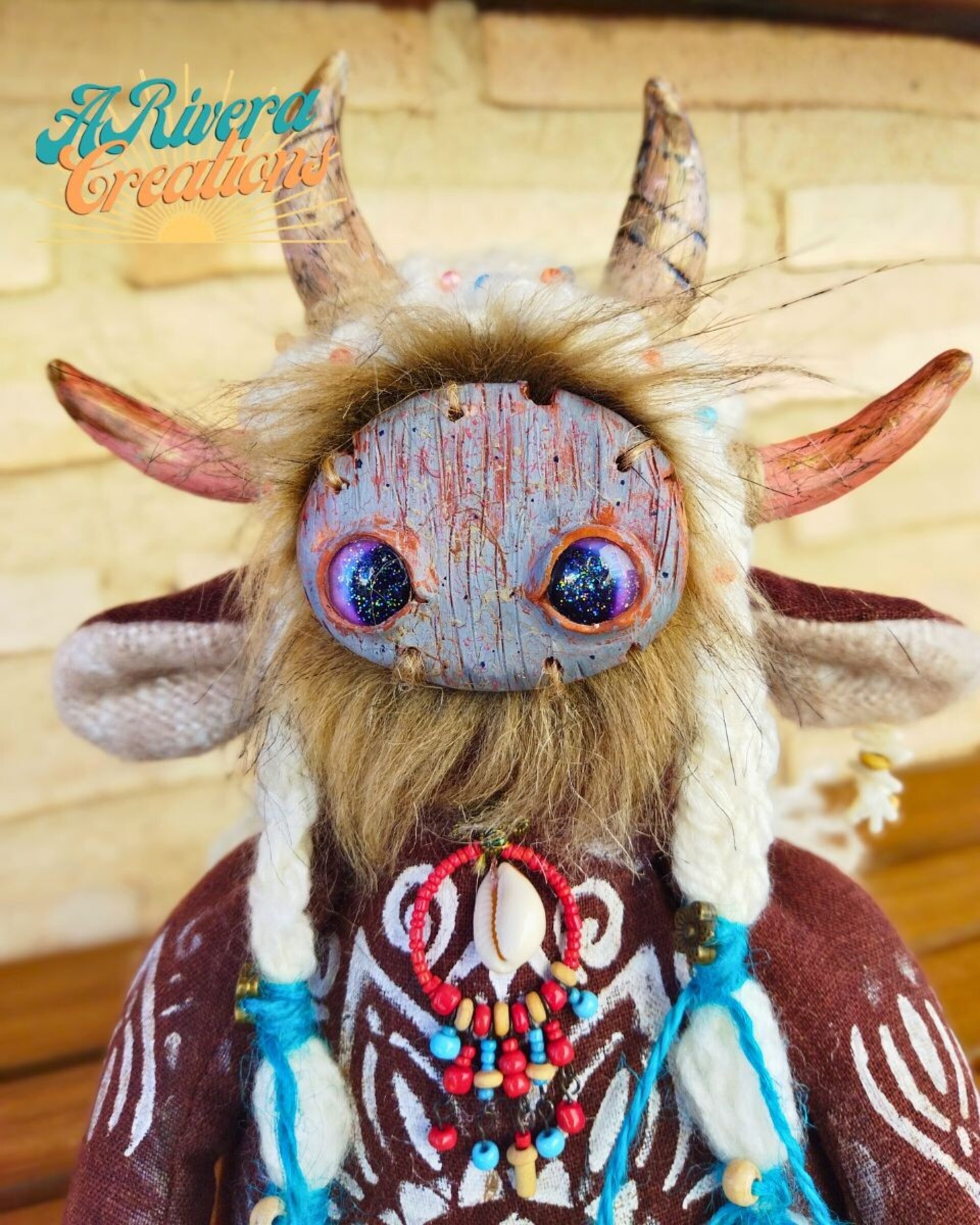 Muñeco ooak, hecho completamente a mano, elf, art doll - 3