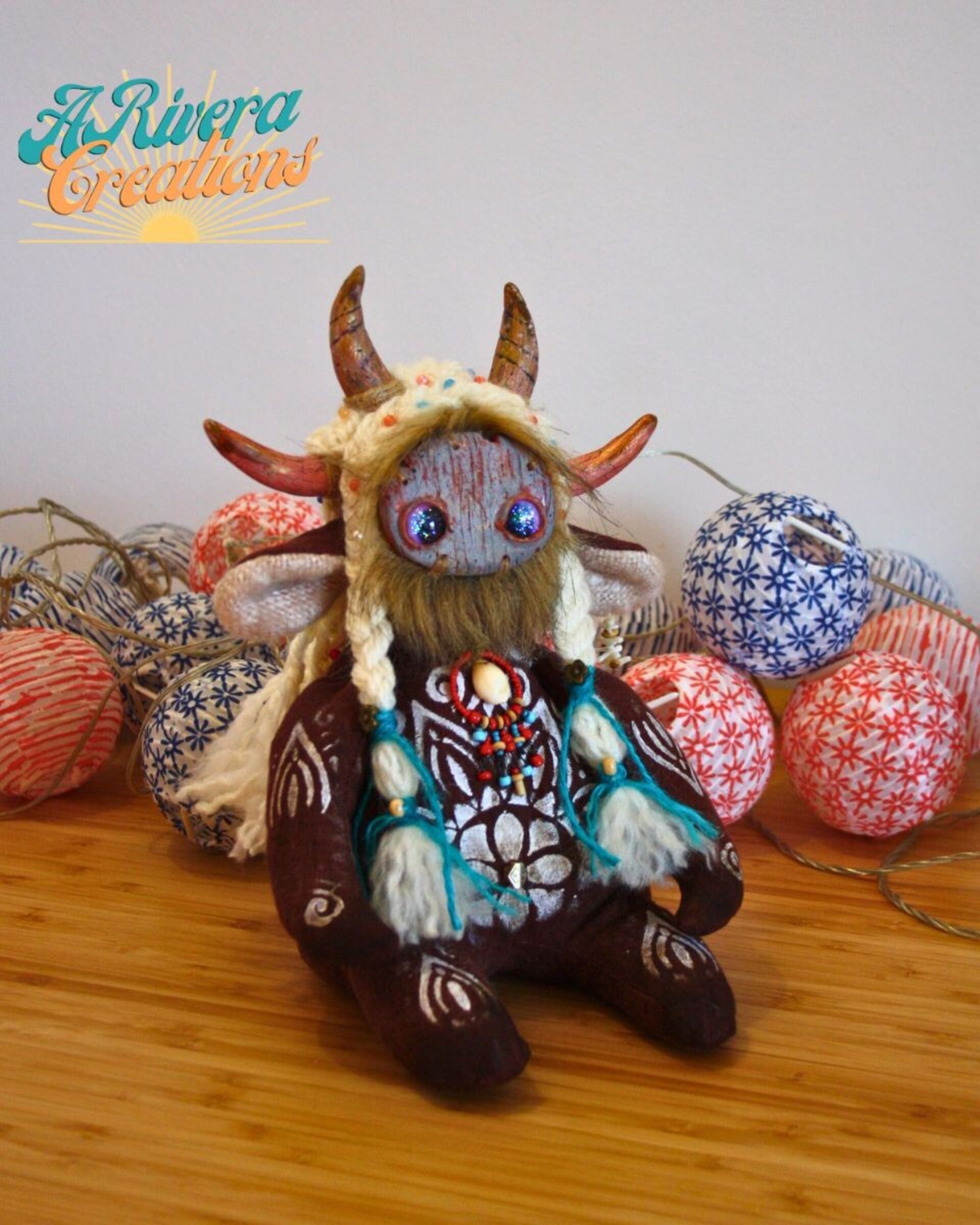 Muñeco ooak, hecho completamente a mano, elf, art doll - 12