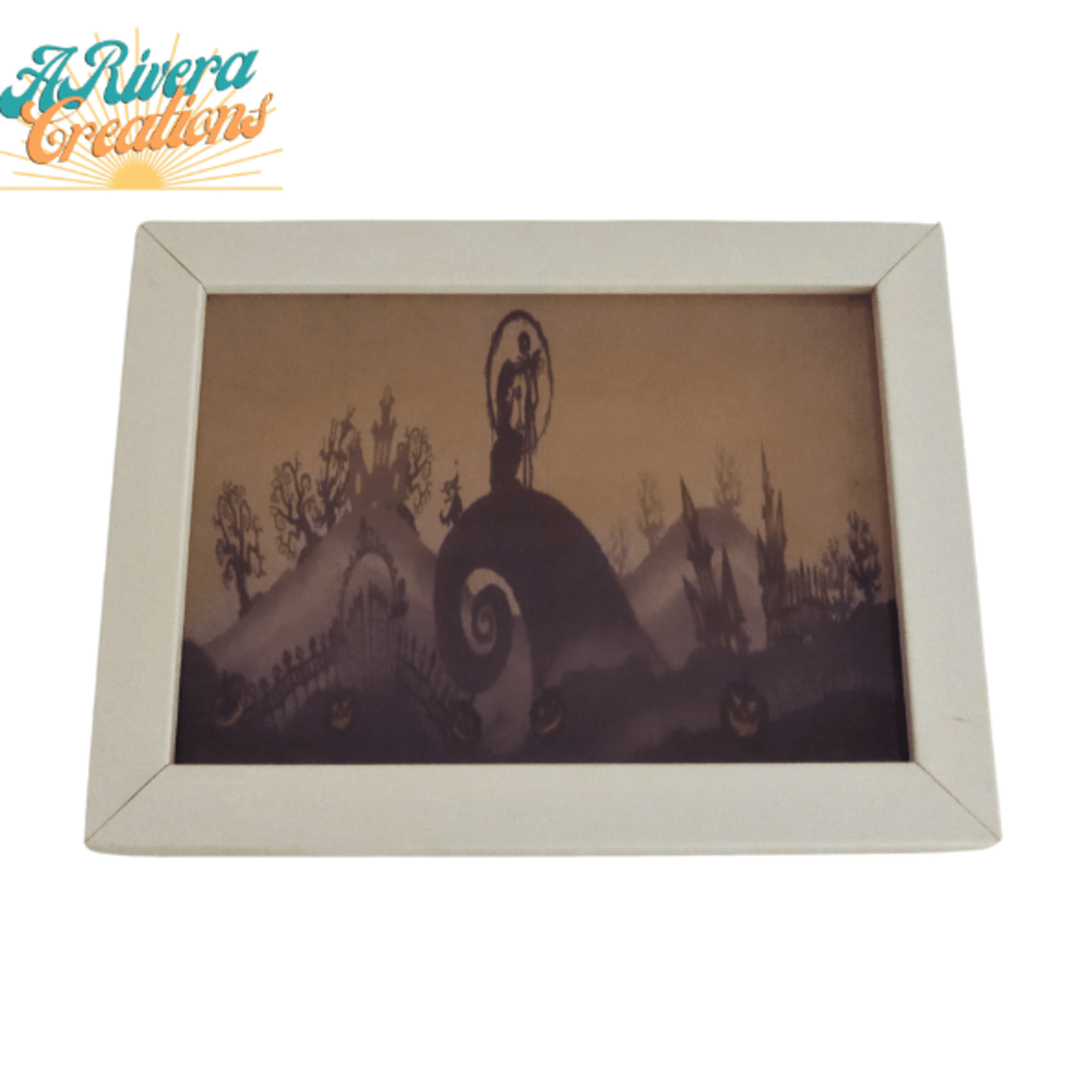 JACK SKELLINGTON CUADRO CON LUZ, DECORACIÓN JACK SKELLINGTON - 3
