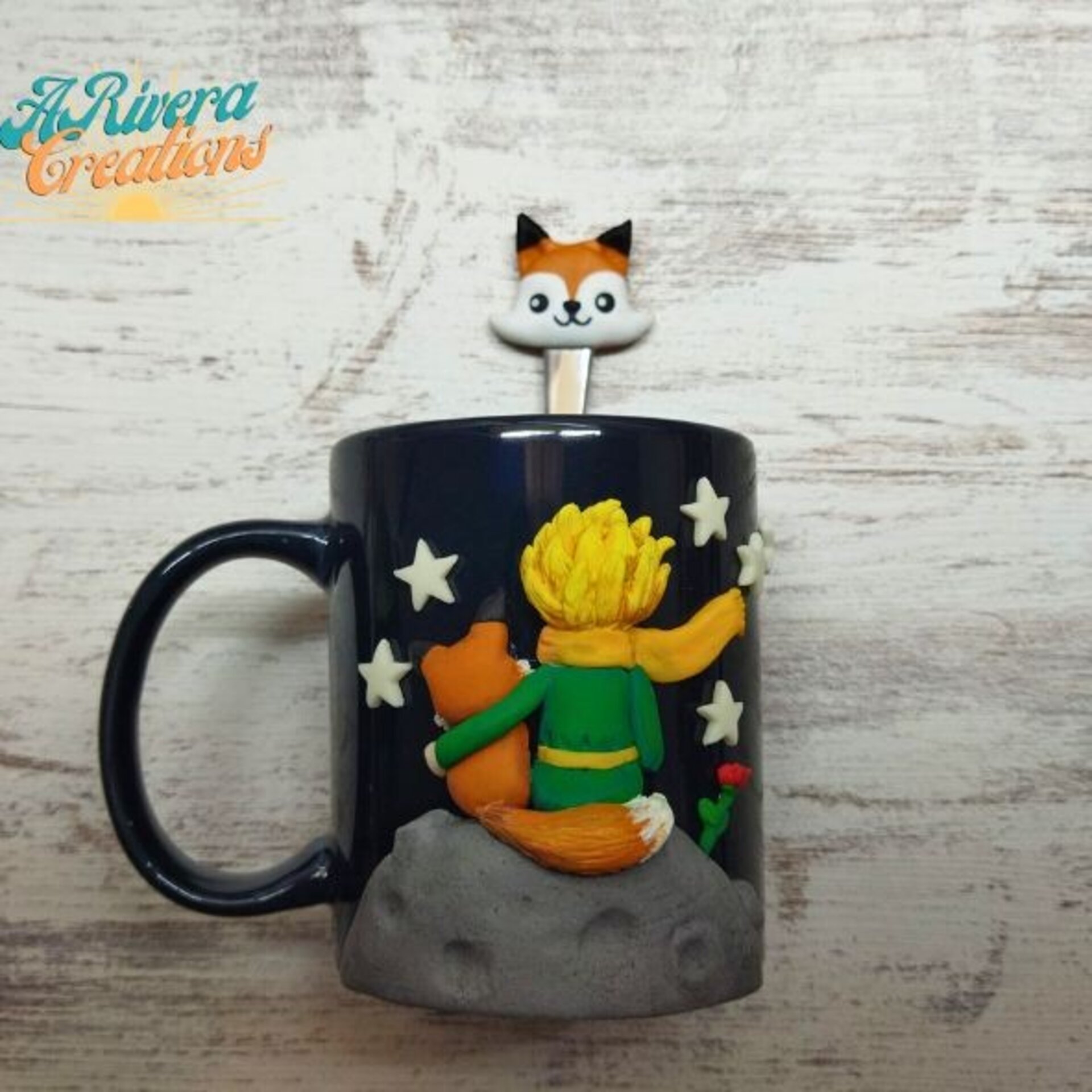 TAZA EL PRINCIPITO. TAZAS PERSONALIZADAS. TAZAS DECORADAS - 5