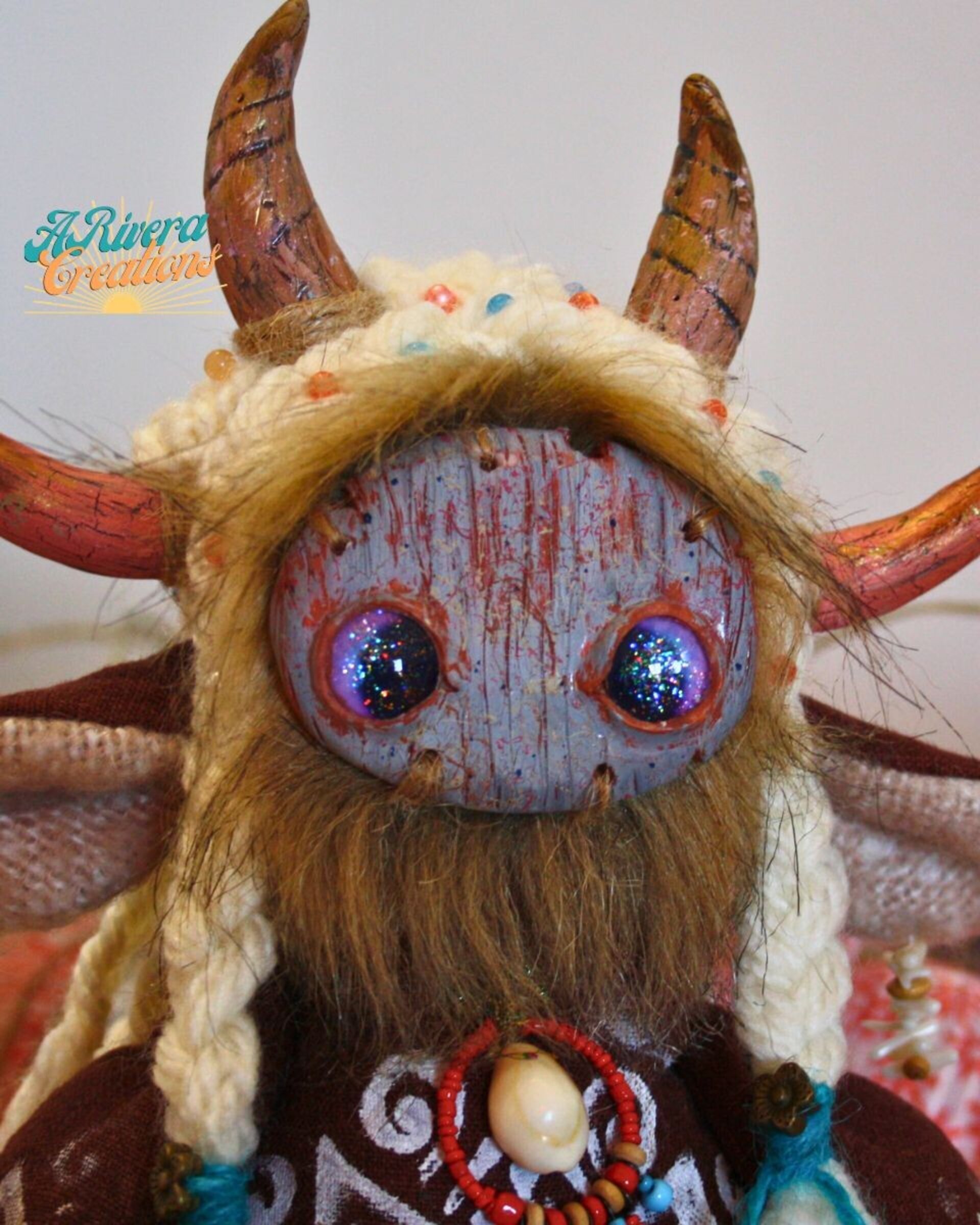 Muñeco ooak, hecho completamente a mano, elf, art doll - 9