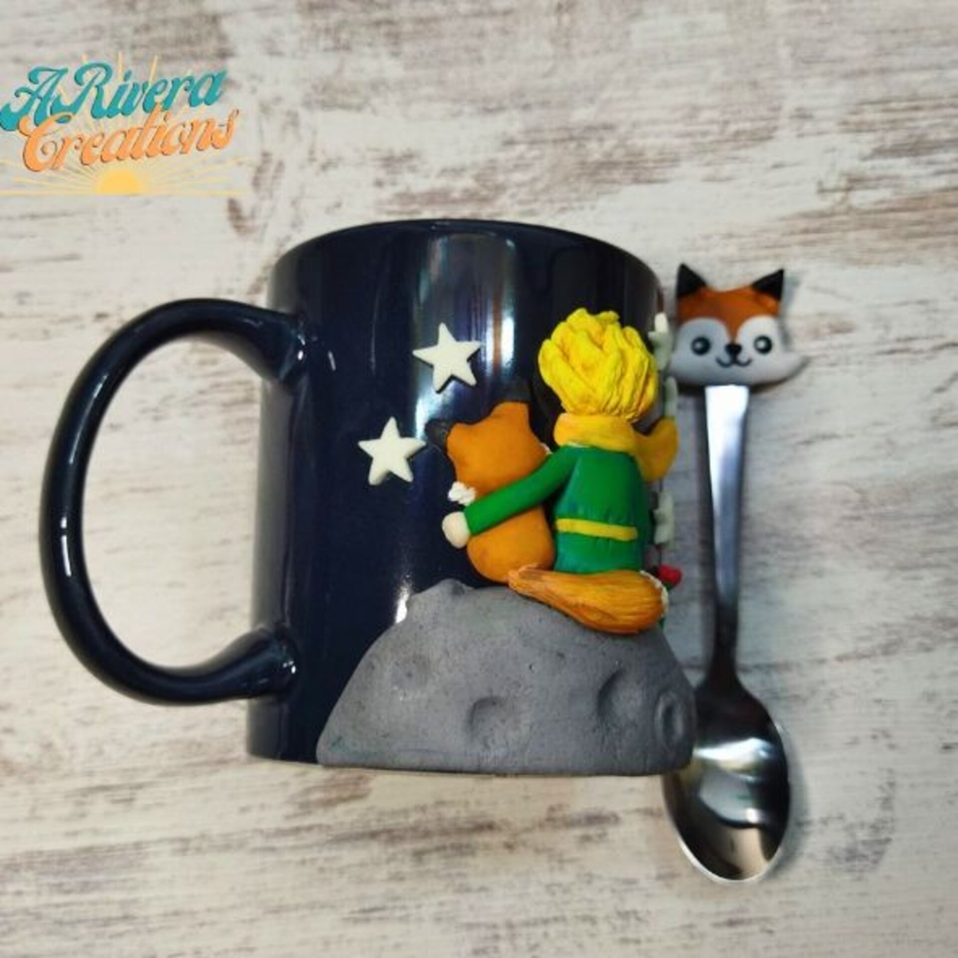 TAZA EL PRINCIPITO. TAZAS PERSONALIZADAS. TAZAS DECORADAS - 3